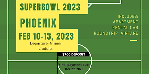 Travel to SuperBowl 2023