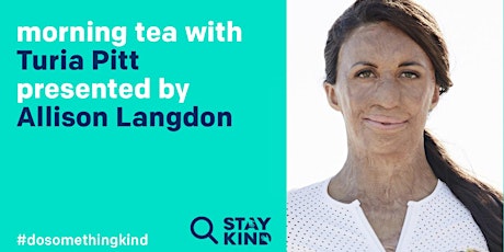 morning tea LIVE ONLINE with  Turia Pitt primary image