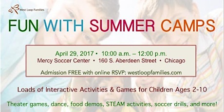 Fun with Summer Camps - EVENT CANCELLED primary image