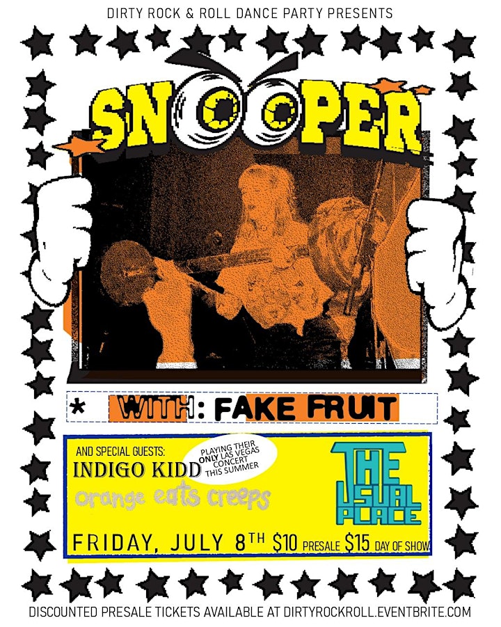 Dirty R&R presents Snooper (Nashville), Fake Fruit (Oakland) image