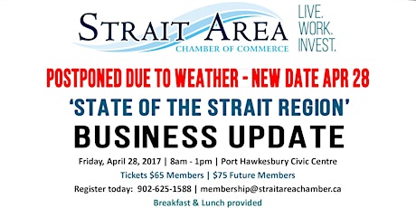 2017 "State of the Strait" Regional Business Update primary image