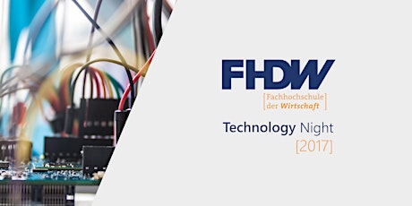 Hauptbild für FHDW Technology Night 2017
