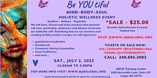 BE~YOU~Tiful Holistic Wellness Event