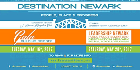 Imagem principal de Leadership Newark In Action Week: 19th Annual Gala & Public Policy Summit