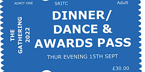 The Gathering 2022 - Thursday Evening Dinner/Dance & Awards Pass
