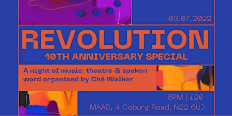 Revolution - 10th anniversary special tickets