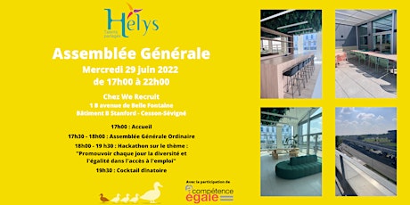Assemblée Générale 2022  Hélys tickets