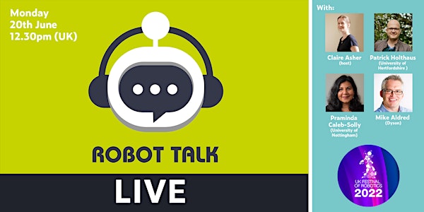 Robot Talk Live - Home Robotics