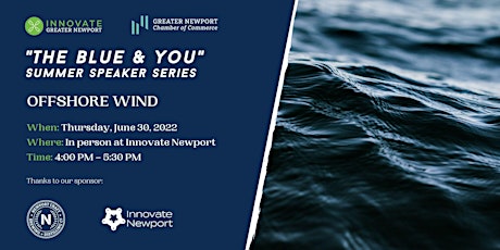 "The Blue & You" Series: Offshore Wind