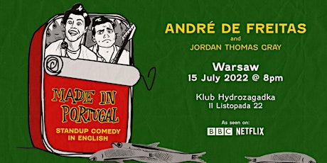 Warsaw: Standup Comedy in English // Andre de Freitas & Jordan Thomas Gray tickets