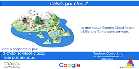 Italia's got cloud! biglietti