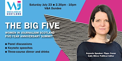 The Big Five - Women in Journalism Scotland Summit
