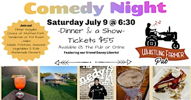 Comedy Night at the Whistling Farmer Pub