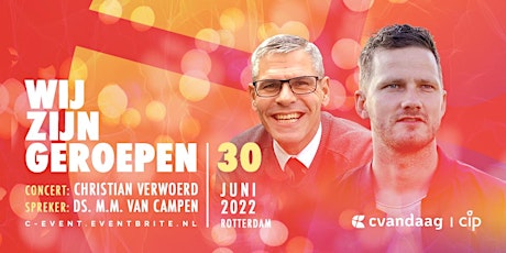 C-event: Christian Verwoerd & Ds. M.M. van Campen tickets