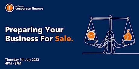 Preparing Your Business For Sale tickets