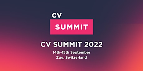 CV Summit 2022 tickets