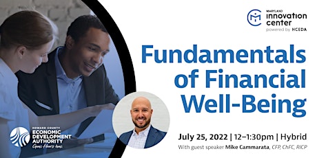 The Fundamentals of Financial Well-Being tickets