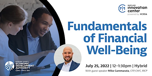 The Fundamentals of Financial Well-Being