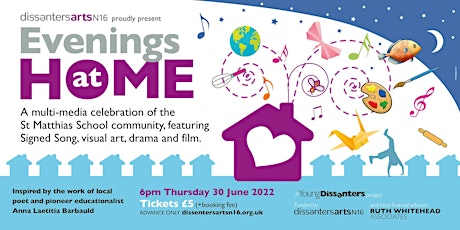 Evenings at Home : a multi-media musical celebrating St Matthias School tickets