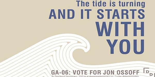 PaveItBlue: 6th District Visibility Rally for Jon Ossoff