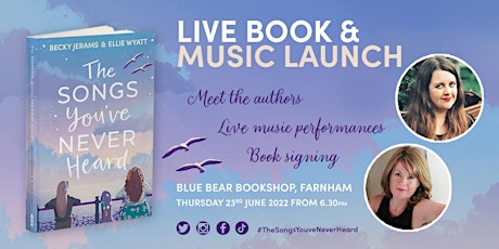 Book Launch event with Becky Jerams and Ellie Wyatt