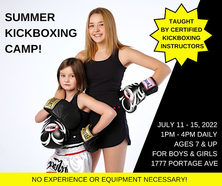 Kickboxing Summer Kids Camp! image