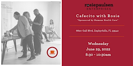 Cafecito with Rosie - June 2022 primary image