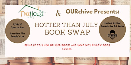 Hotter Than July - Book Swap tickets