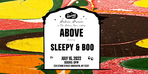 Above - Sleepy & Boo - rooftop party