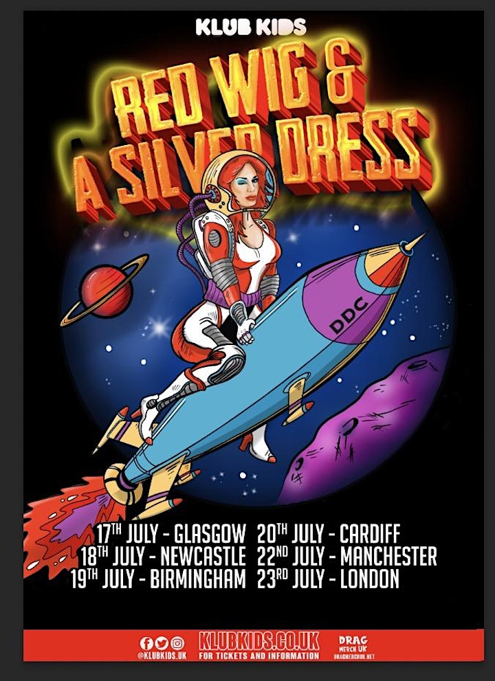 Glasgow presents Divina - Red Wig & a Silver Dress  (ages 14+) image