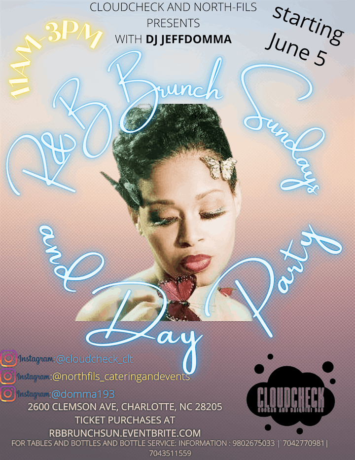 R&B Brunch Sundays and Day Party image