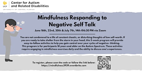 Mindfulness Responding to Negative Self Talk #3939 tickets