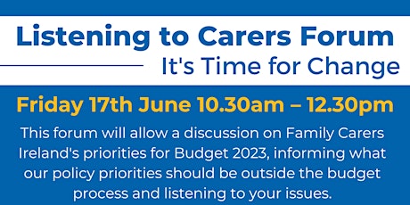 Listening to Carers Forum
