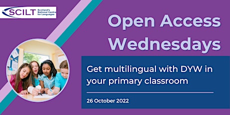 Get multilingual with DYW in your primary classroom