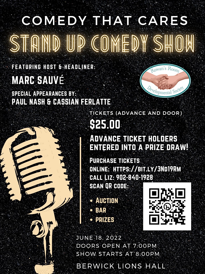 Comedy that Cares! A Night of Fun and Funny in Support of Rowan's Room! image