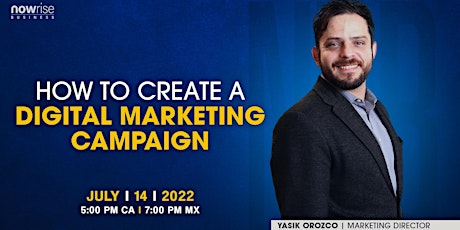 How to create a digital marketing campaign Tickets