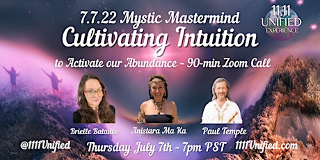 7.7.22 Mystic Mastermind: Cultivating Intuition tickets