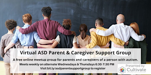 Immagine principale di ASD Virtual Parent and Caregiver Support Group 