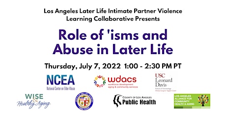 Role of 'isms and Abuse in Later Life tickets