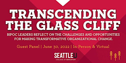 Transcending the Glass Cliff  - A Panel Discussion