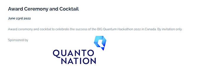 BIG Quantum Hackathon image