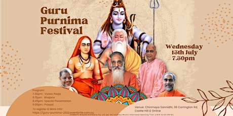 Guru Purnima Celebrations! tickets