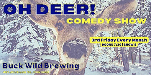 Image principale de Oh Deer! Buck Wild Comedy Nights