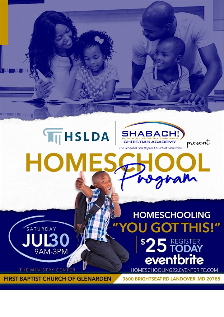 Homeschool Event - "Homeschooling, You Got This!" image