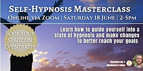 Self Hypnosis Masterclass bilhetes