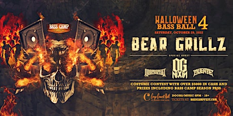 Halloween Bass Ball 4 ft. Bear Grillz at Cargo Concert Hall