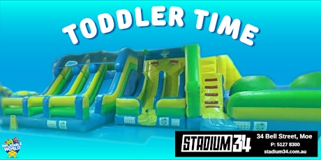 INFLATABLE WORLD GIPPSLAND - Toddler Time  Session tickets