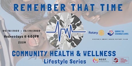 Remember That Time - Health and Wellness Lifestyle Series - Part 7 tickets