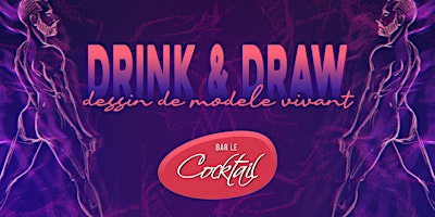 Drink & Draw - Bar Le Cocktail by @Hommehomo