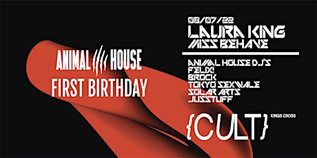Animal House's First Birthday Pres. Laura King tickets